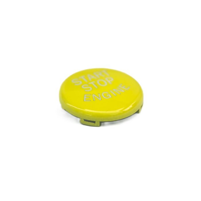 Botão Fino Start-Stop Amarelo